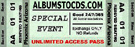 Special Event Ticket